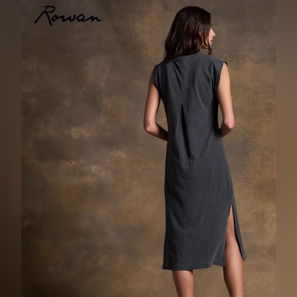 Rowan Georgia Slub Muscle Tank Dress
Color: FADED BLACK - Picture 4 of 9